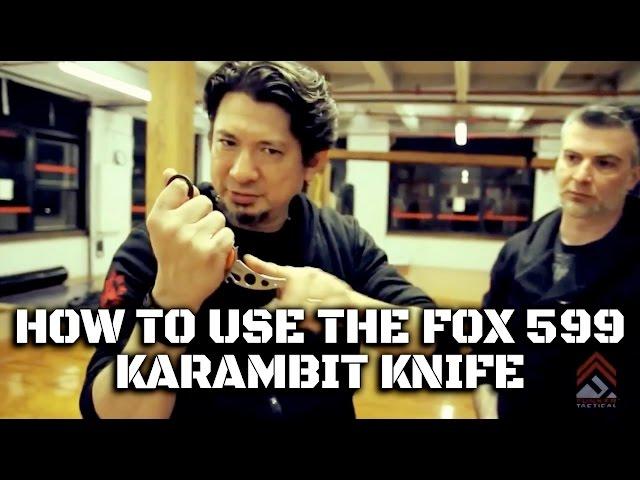 Doug Marcaida Shows How To Use The 599 FOX Karambit Knife | Pt 1 of 4