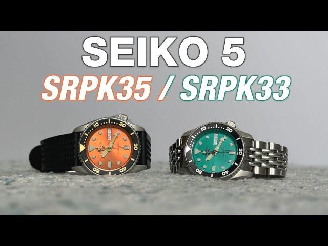 Seiko 5 Sports - Is this the SKX013 replacement? (SRPK33 & SRPK35 review)