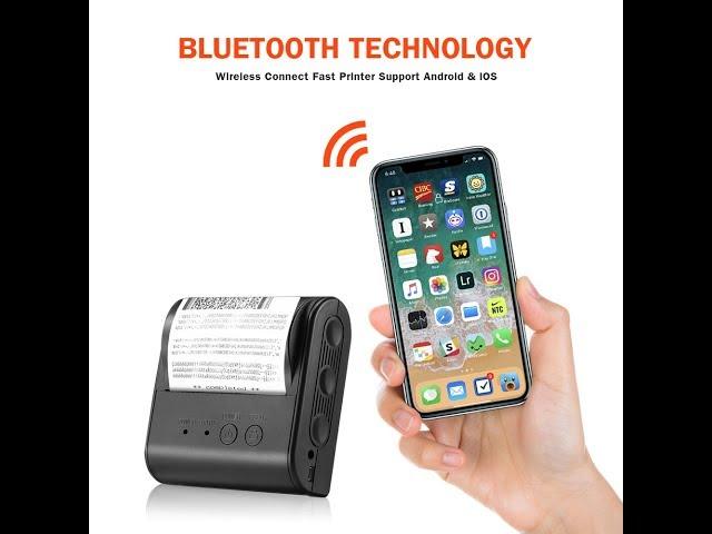 ISSYZONEPOS IMP035 Demo APP Android iOS 80mm Bluetooth Printer XP-P800