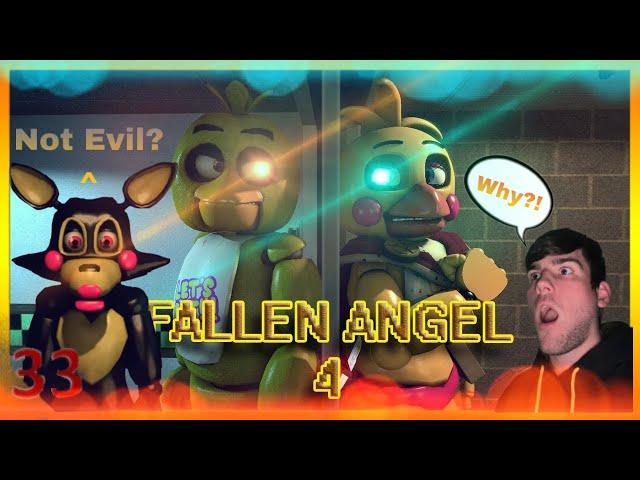 [SFM FNAF] Fallen Angel 4 - (REACTION) - "Chica Could've SURVIVED this!!!"