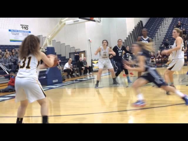 Tina Lebron of St. John Vianney hits 3 to beat halftime buzzer in NPA final