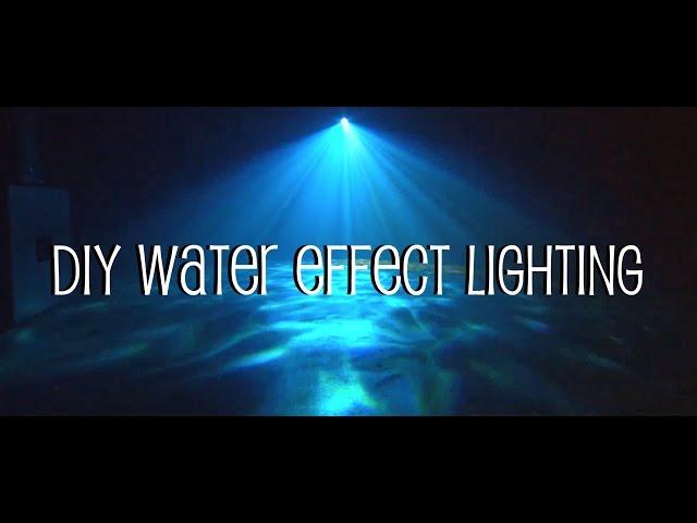 DIY Water Effect Lighting