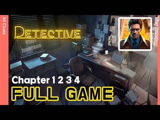 Detective Escape Room Games Full Walkthrough | Chapter 1 2 3 4