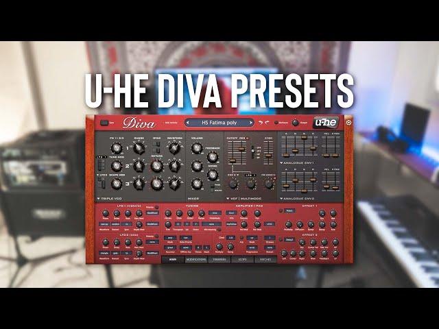 SOUND TEST!  u-he Diva Presets - What Sounds Come With The Diva?!