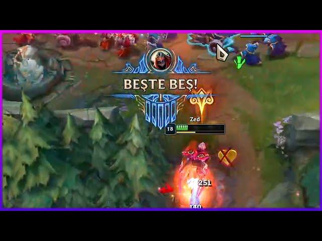 ZED İLE İLK PENTAMI ATTIM !