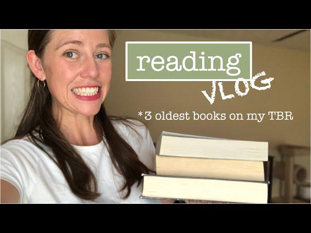 reading the three oldest books on my tbr \\ a reading vlog