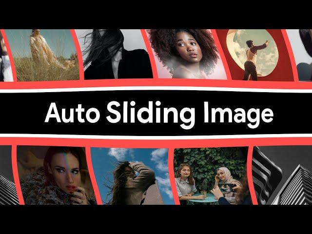 Create an Auto Sliding/Scrolling Image Effect in Elementor | Infinite Scrolling Image Slider