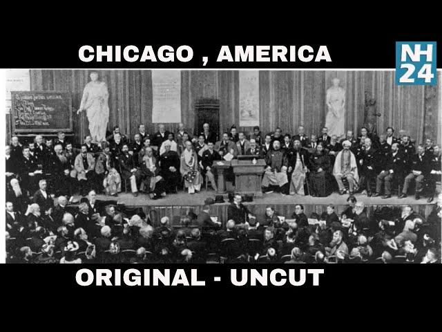 Original Speech - Swami Vivekananda Chicago Speech In Hindi Original | Full Lenght | Uncut Speech