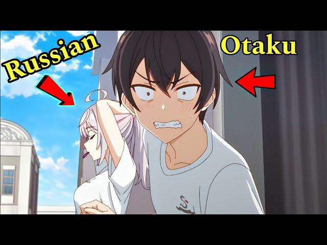 School Idol Russian Girl Fell In Love With An Otaku Loser anime recap in hindi @AnikunExplain