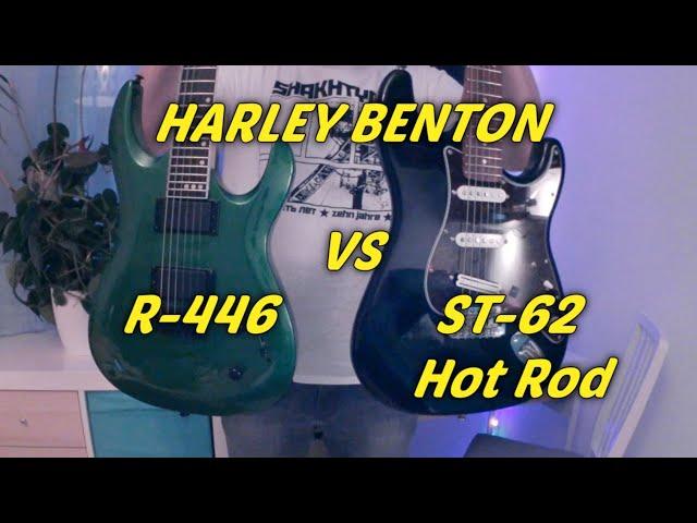 Harley Benton R-446 vs. ST-62 HOT ROD Sound Demo