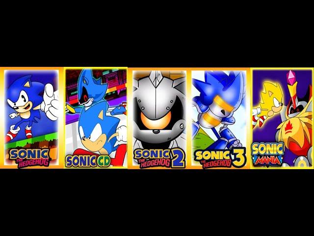 Sonic 1,CD,2,3&K,Mania Movie Fan Made