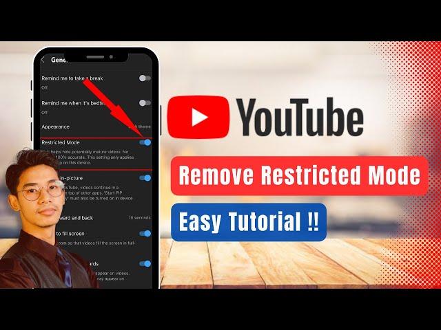 How to Remove Restricted Mode on YouTube !