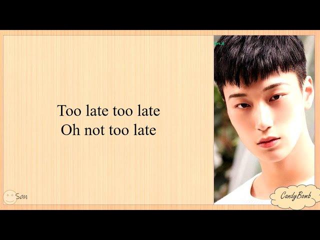 ATEEZ 'NOT TOO LATE' EASY LYRICS