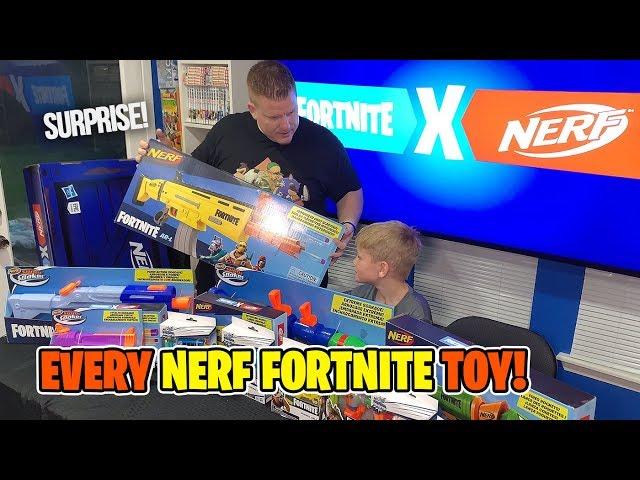 EVERY NERF FORTNITE TOY - August 2019 + Epic Surprise!