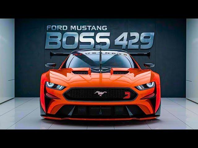 NEW 2025 Ford Mustang Boss 429 Officially Revealed - FIRST LOOK!