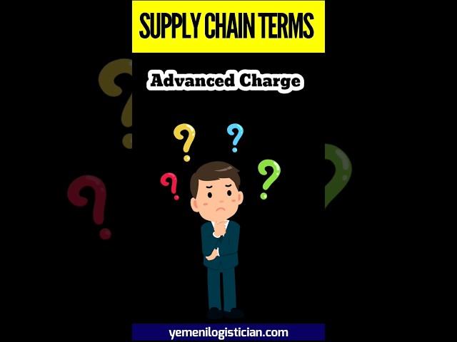 Advanced Charge | #supply_chain and #logistics #terms and #definations #Shipping