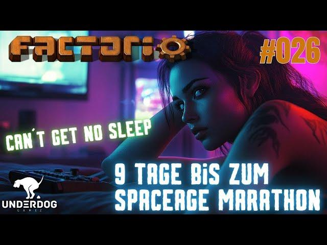 Can´t get no SLEEP - Factorio 2.0 & SPACE AGE Warmup mit Krastorio 2 Folge #026