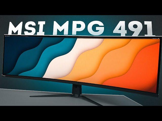 Ширина имеет значение / MSI MPG491CQP