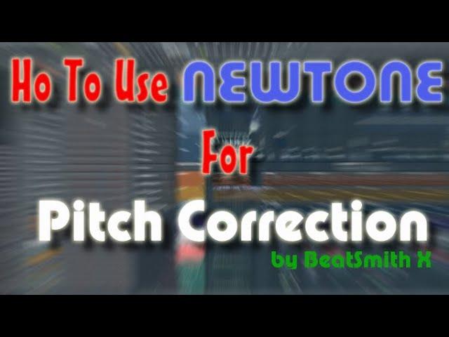 Manual Pitch correction  with NEWTONE in flstudio