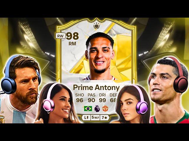 Messi & Ronaldo FC 25 PACK OPENING with Antonela & Georgina!