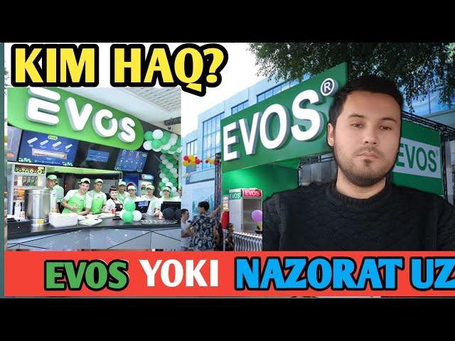 Evos  haqmi yoki Nazorat uz hammasini videoda aytaman. @nazoratuzofficial @evos-official