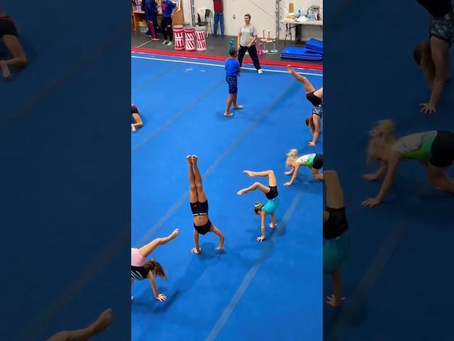 Handstand challenge ‍️ #shorts #acro #gymnastics