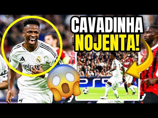  VINI JR. Faz GOL ABSURDO de CAVADINHA!  O Melhor Jogador do Mundo em Ação?