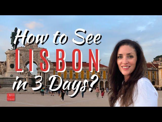 How to Spend 3 Days in Lisbon?  Watch My Solo Trip to Lisbon Portugal