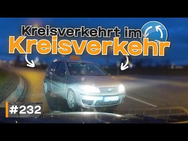 Drift im Kreisverkehr & vor und hinter uns kracht's gleichzeitigt! | #GERMAN #DASHCAM | #232