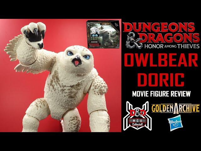 Dungeons & Dragons Honor Among Thieves Golden Archive OWLBEAR DORIC Movie Action Figure Review