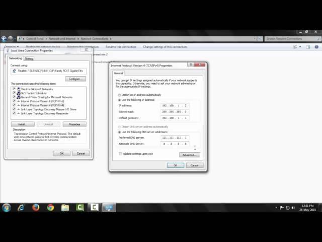 How to assign multiple IP addresses to a single Ethernet port or NIC of a PC