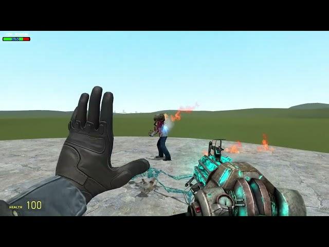 GMod - Flatgrass / Dishonored abilities w/hand animations