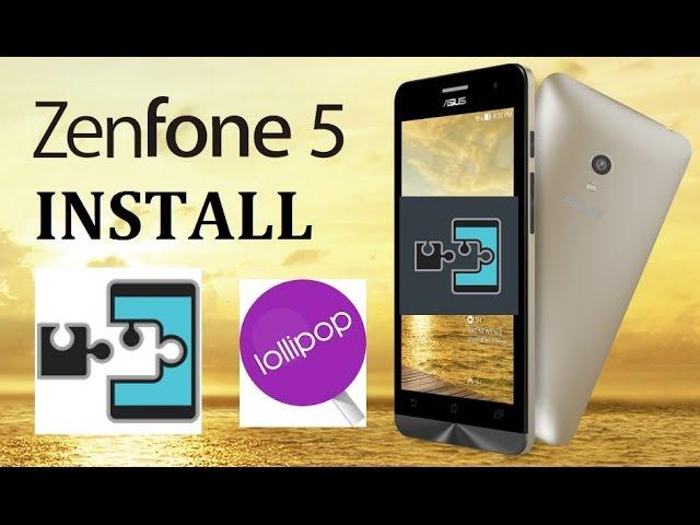 How to Install Xposed Framework Asus Zenfone 5 Lollipop 3.24.40.87 & 78