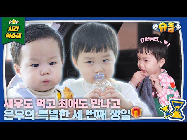 Day of Shrimp & Meeting His Favorite Kim Eun Woo's birthday! | The Return of Superman KBS 241106