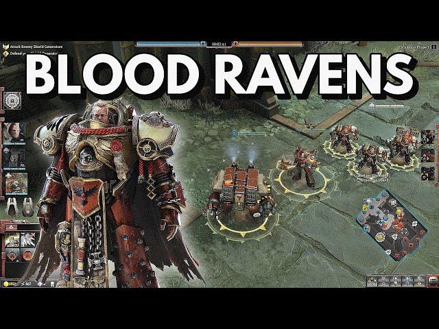 "BLOOD RAVENS UNLEASH FURY! Massive Warhammer 40K Battle Against Savage Orks!"