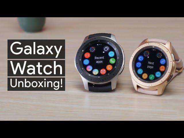 Samsung Galaxy Watch unboxing: is this the prettiest smartwatch ever made?