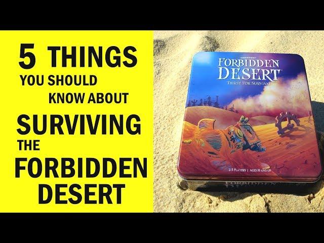 Forbidden Desert Board Game Review & Runthrough