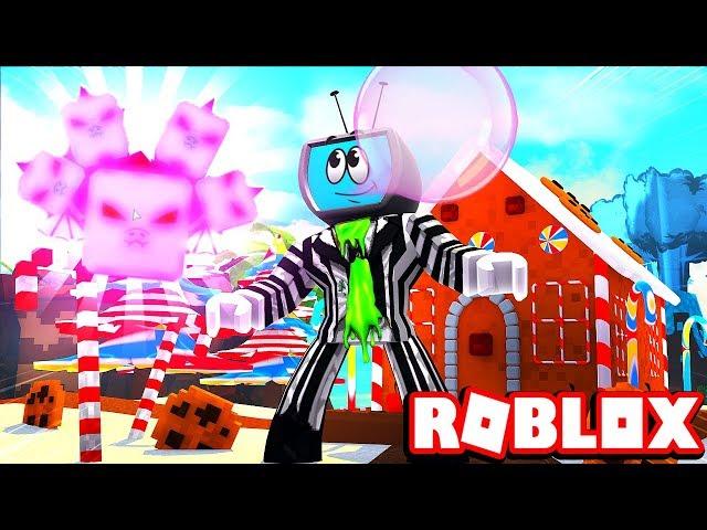 Eating All The Candy In Candy Land With My Candy Winged Hydra | Roblox Bubble Gum Simulator