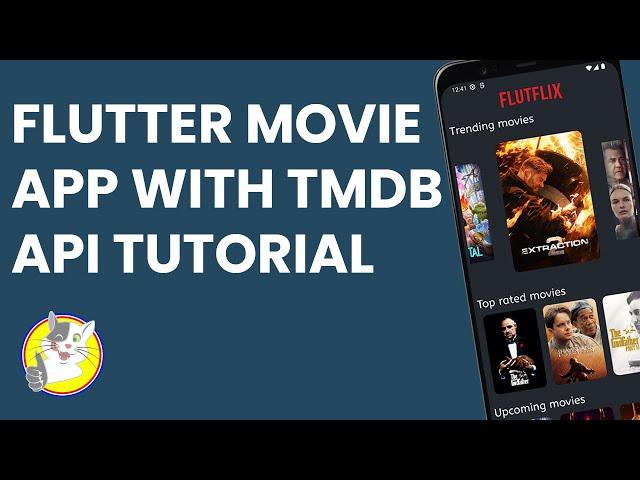 FLUTTER MOVIE APP WITH TMDB API TUTORIAL | PART 1