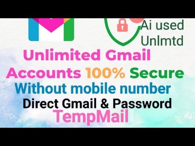 How to create Unlimited Gmail account use kese kre #gmail #gmailcreate #unlimitedgmail #tempmail