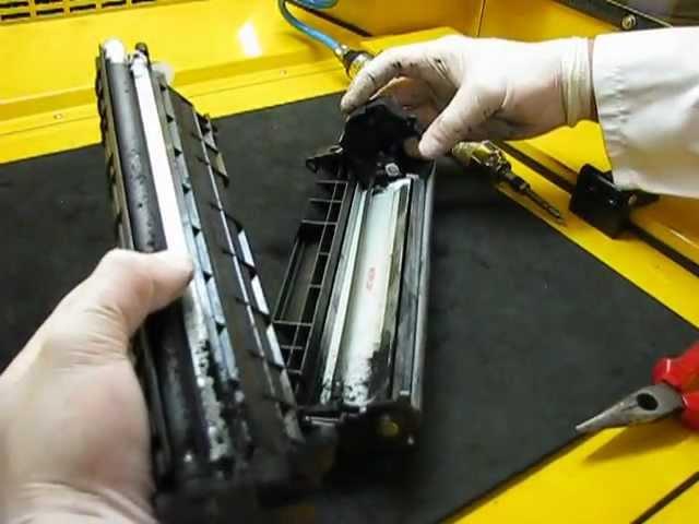 How to refill HP Q2612A & Canon FX-10 toner cartridge