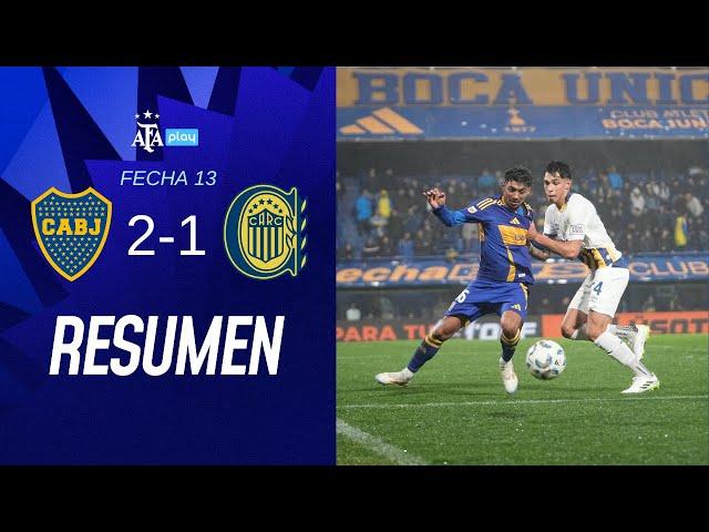 Boca Juniors 2-1 Rosario Central | #TorneoBetano | Resumen | Fecha 13