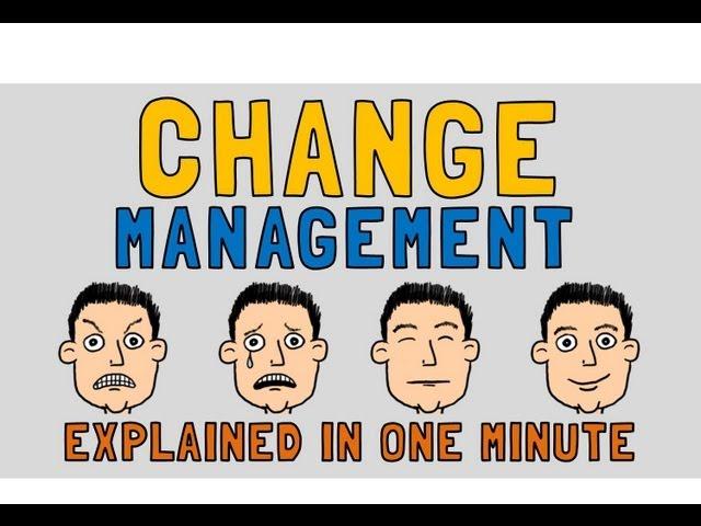 Change Management explained in 1 minute!