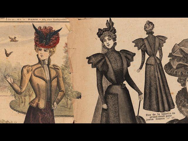 1890's French Fashions // CATALOGING CATALOGS