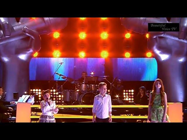 Sofya/Alexey/Polina.'Прекрасное далеко'.The Voice Kids Russia 2015.