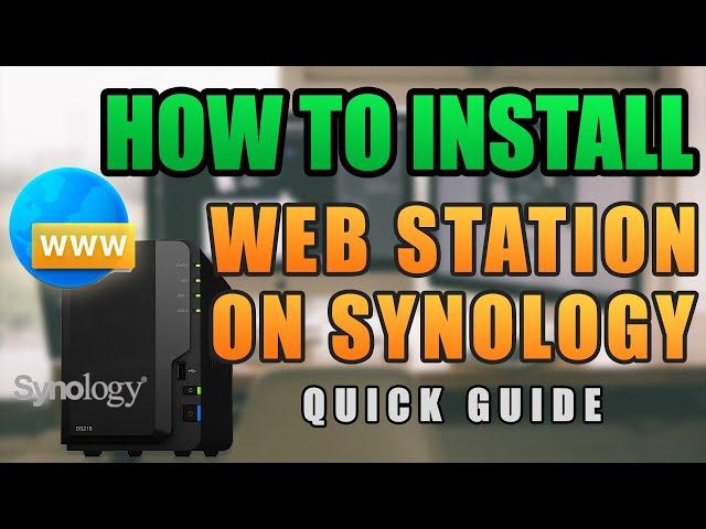 Web station on Synology | How to install