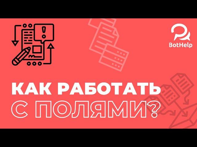 Как работать с полями на платформе BotHelp