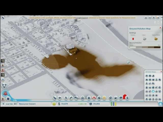 SimCity 5 - Ground Pollution Problem - tutorial & tips - Sim City 2013