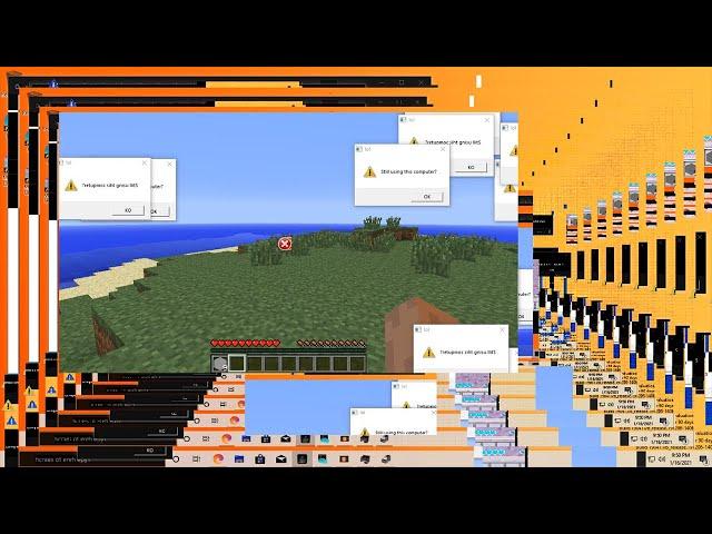 Minecraft vs The World's Most Dangerous Computer Virus