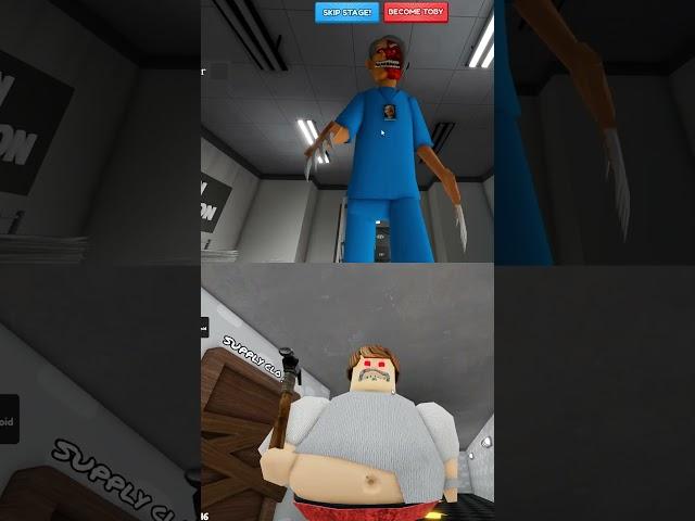 TOBYS EVIL vs EVIL DANTIST  (scary obby)  #roblox #jumpscare #scary #obby